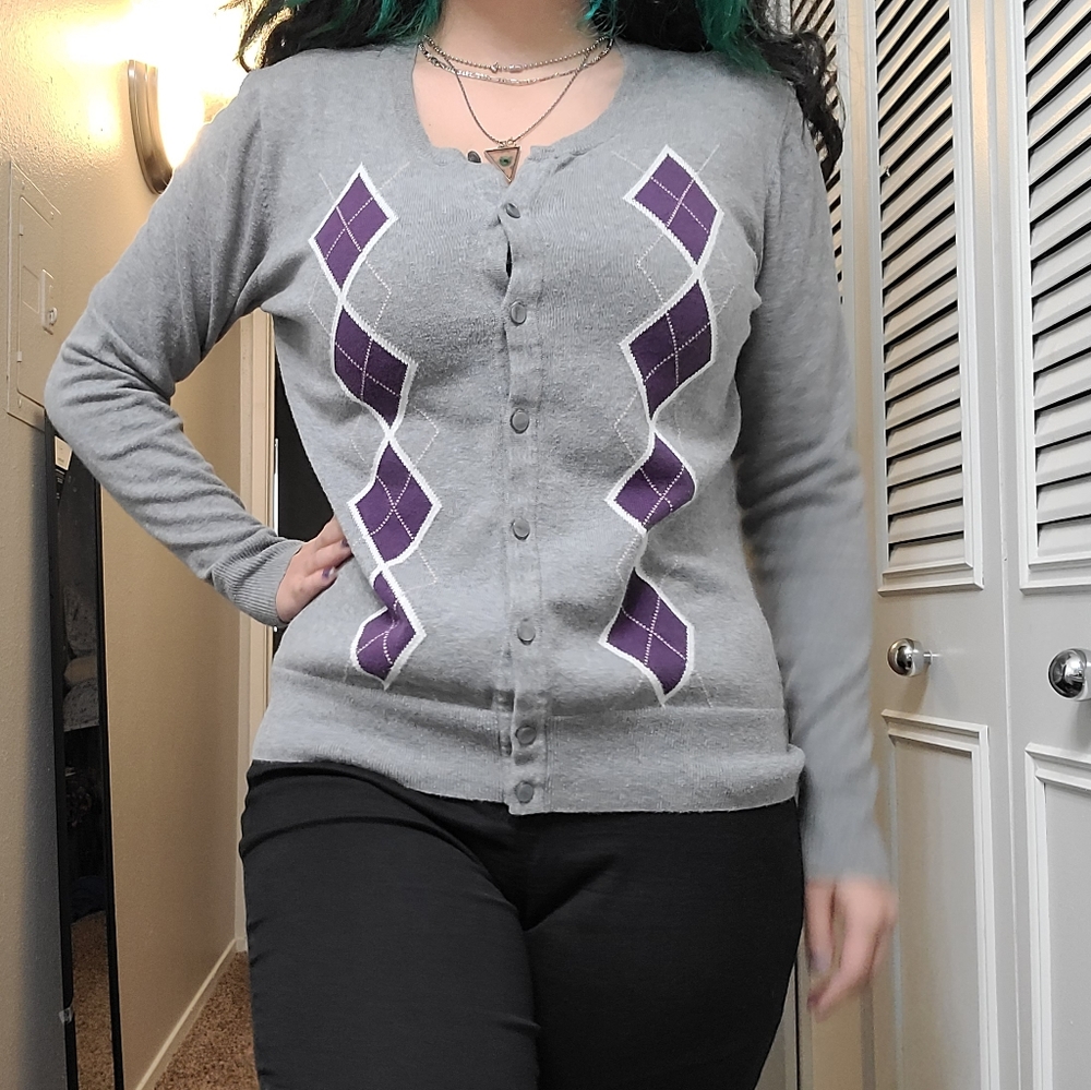 Argyle Cardigan - image 5